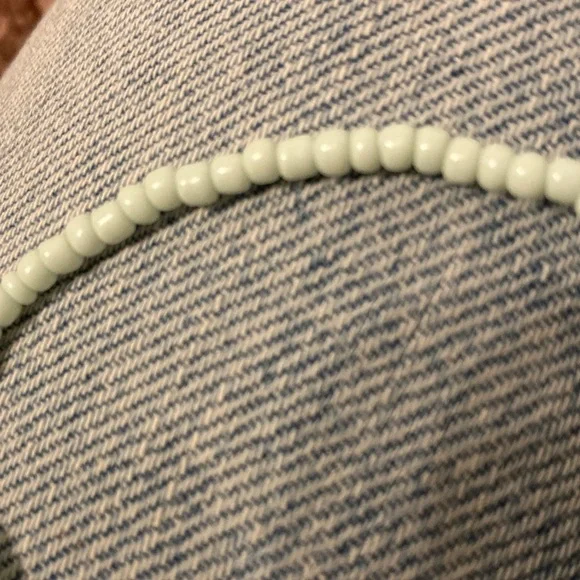 Beaded Bracelet with SMILE Letter Beads Women’s - Picture 4 of 5